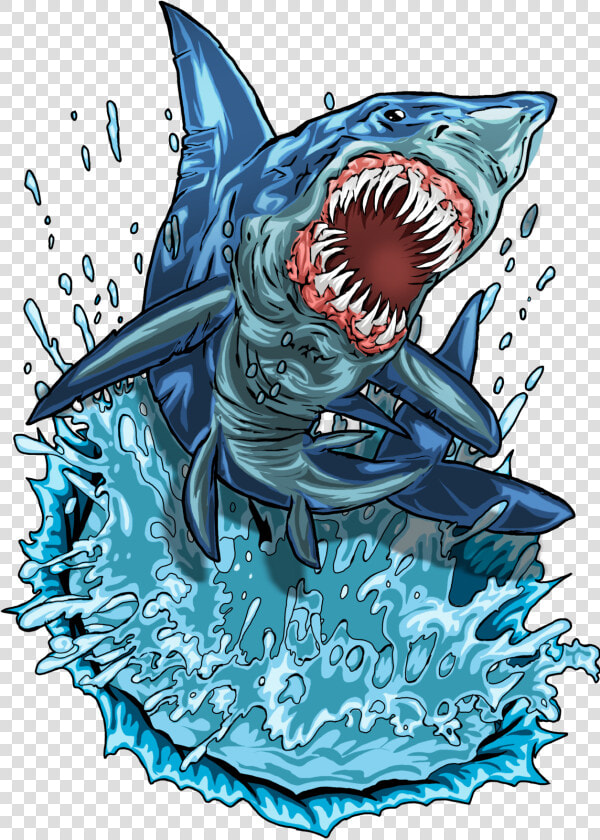 Share Share On Facebook Tweet Tweet On Twitter Pin   Great White Shark  HD Png DownloadTransparent PNG