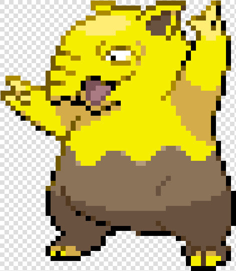 Drowzee Pixel  HD Png DownloadTransparent PNG