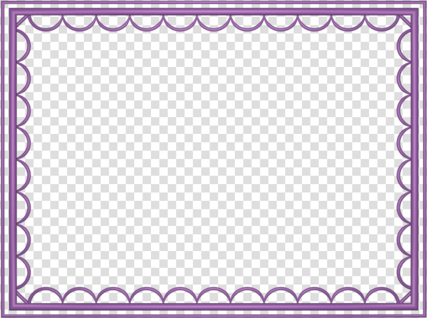 Mauve Artistic Loop Rectangular Powerpoint Border   Color Border Design Png  Transparent PngTransparent PNG