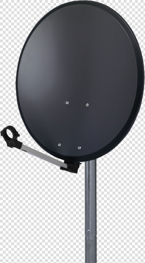 Satellite Dish  60 Cm  Dark grey   Television Antenna  HD Png DownloadTransparent PNG