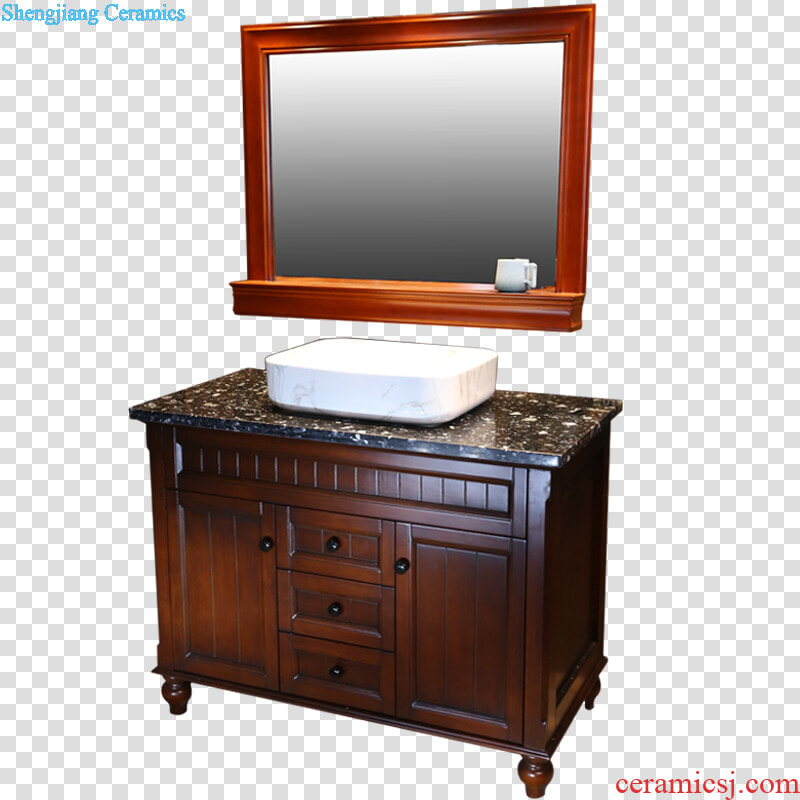 Jia Depot Lavatory Ceramic Art Basin Of Archaize Floor   Bathroom Sink  HD Png DownloadTransparent PNG