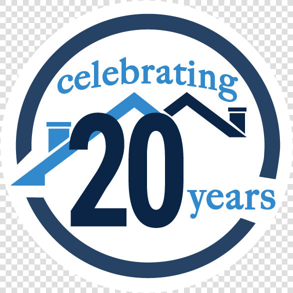 Celebrating 20 Years  Matt Smith Roofing   Graphic Design  HD Png DownloadTransparent PNG