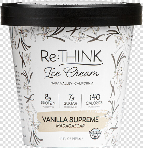 Vanilla Front Hr   Rethink Ice Cream  HD Png DownloadTransparent PNG