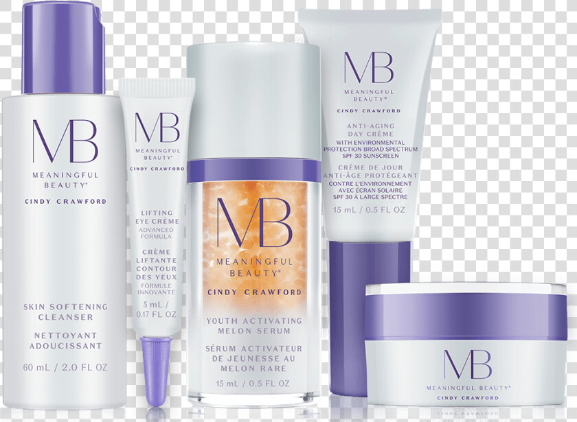 Meaningful Beauty 5 piece Skincare Kit   Cosmetics  HD Png DownloadTransparent PNG