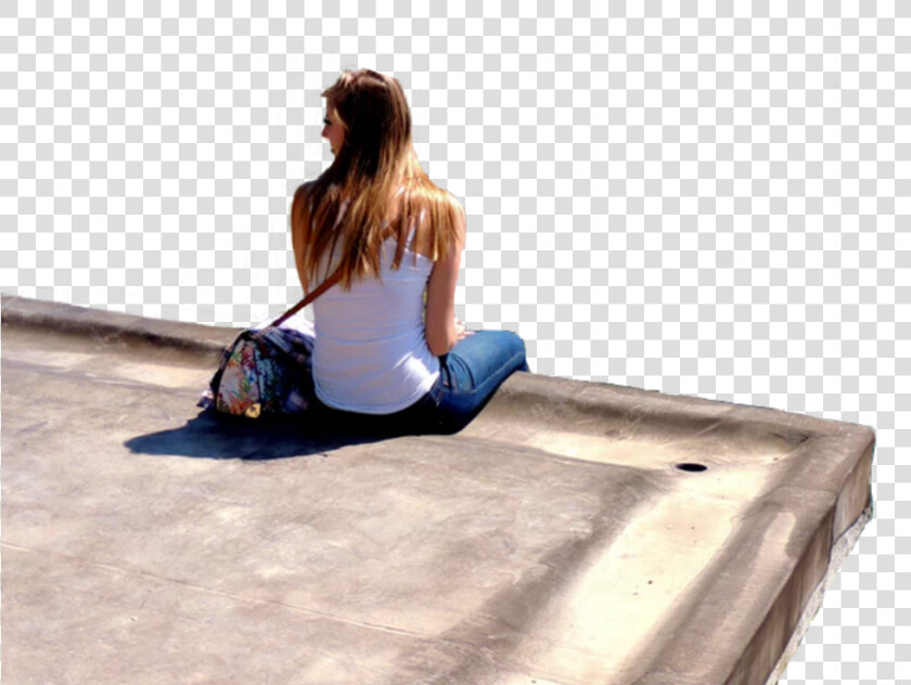  freetoedit  girl  sitting  alone  remixit   Girl Sitting Alone Png  Transparent PngTransparent PNG