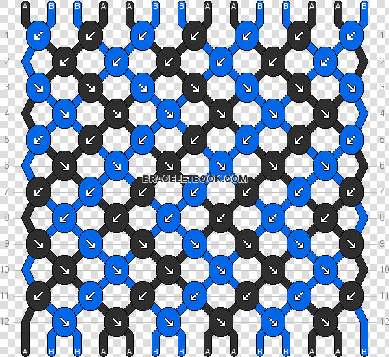 Normal Pattern   Friendship Bracelet Pattern Pepper  HD Png DownloadTransparent PNG