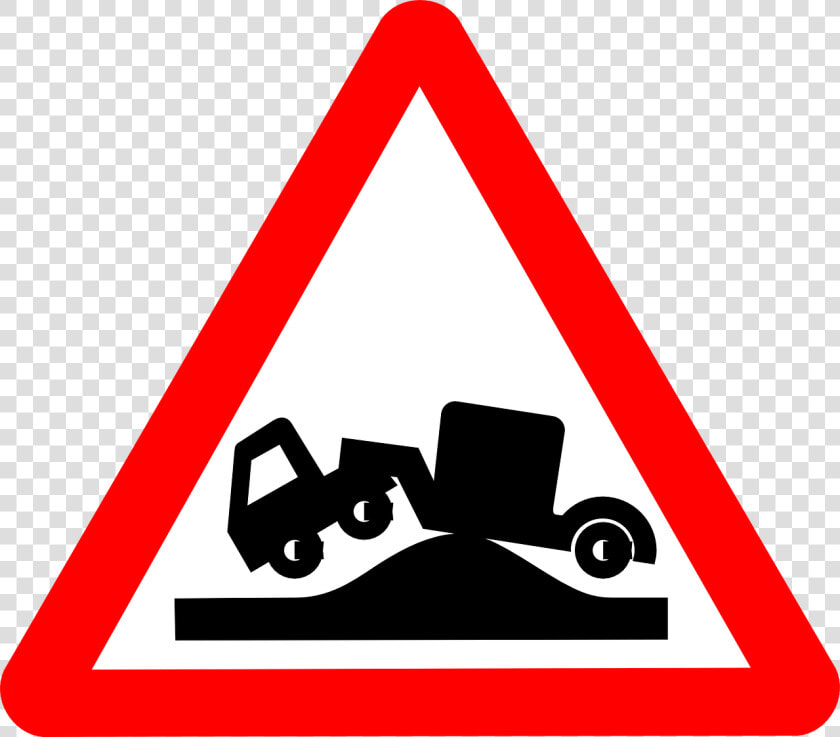 Traffic Sign  Symbol  Bump  High  Grounded  Icon  HD Png DownloadTransparent PNG