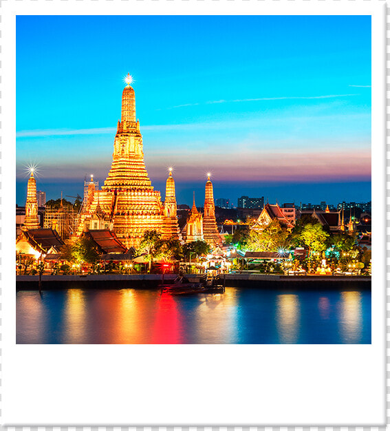 Tourist Spots Of Thailand With Name  HD Png DownloadTransparent PNG