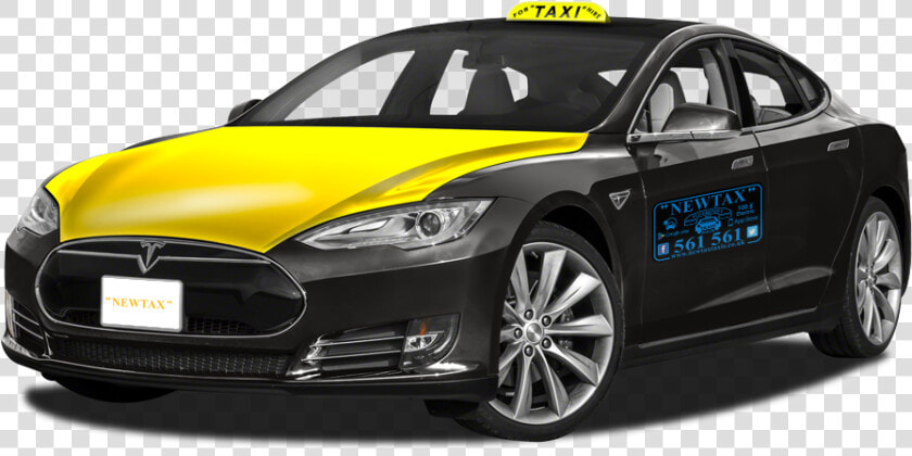 Newtax Taxi Tesla   Tesla 2015  HD Png DownloadTransparent PNG