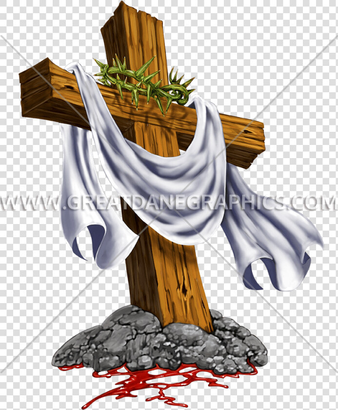 Catholic Clipart Of The Crown Of Thorns And Cross Clip   Cross With Thorns  HD Png DownloadTransparent PNG