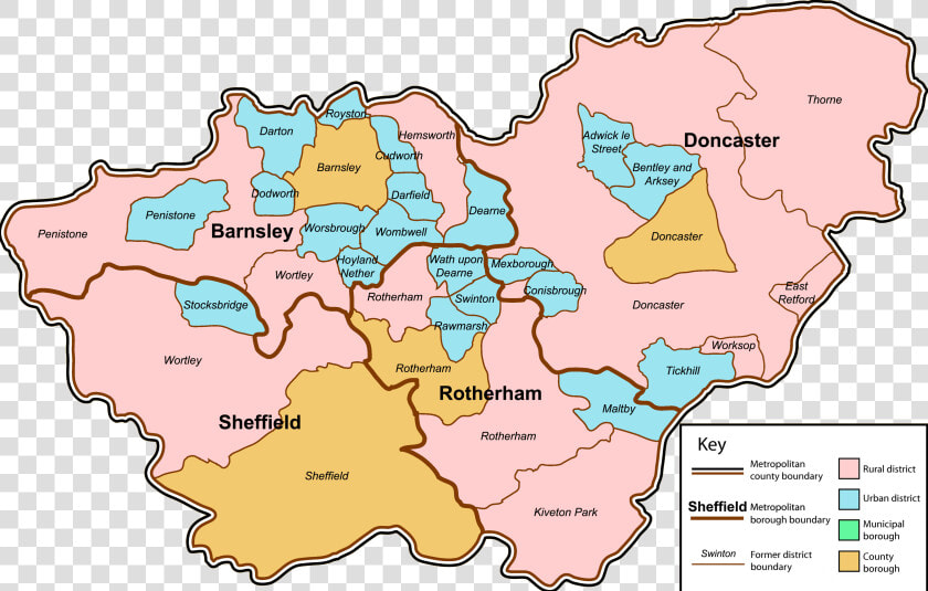 South Yorkshire County   South Yorkshire Police Area  HD Png DownloadTransparent PNG