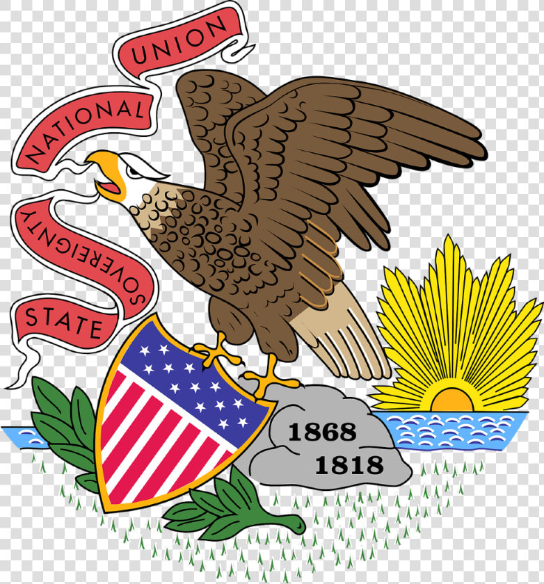 Illinois Facial Recognition Lawsuit   Illinois State Flag  HD Png DownloadTransparent PNG