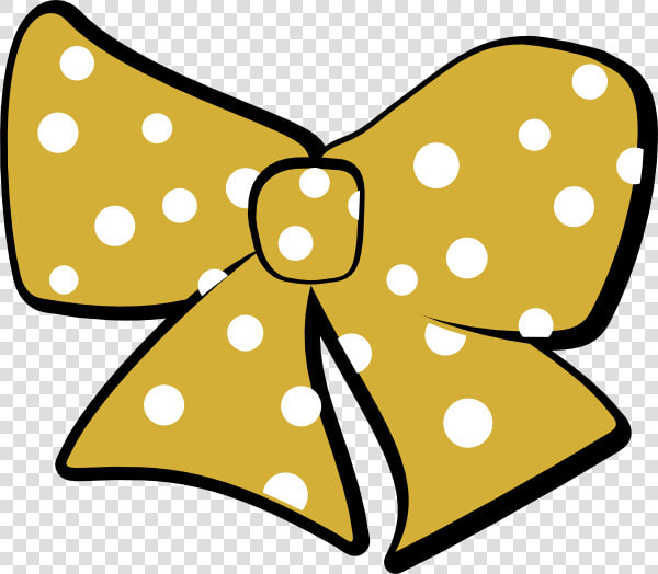 Cheer Bow Clipart Gold Cheer Bow Clip Art At Clker   Minnie Mouse Logo Png  Transparent PngTransparent PNG