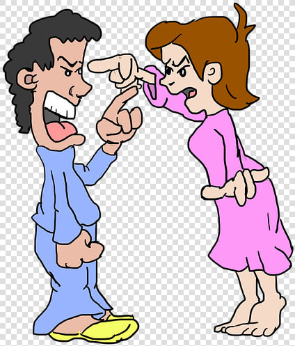 Argument  Argue  Fight  Fighting  Bicker  Couple   Cheating Wife Jokes  HD Png DownloadTransparent PNG