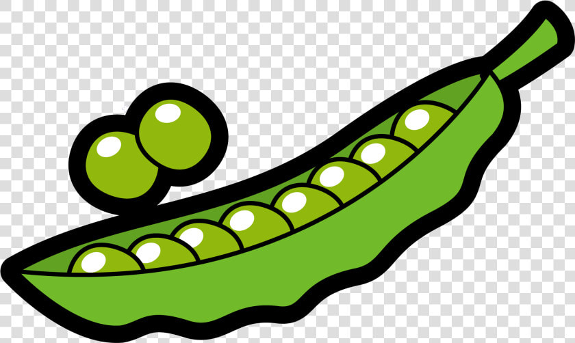 Snow Pea Vegetable Clip   Pea Clip Art  HD Png DownloadTransparent PNG