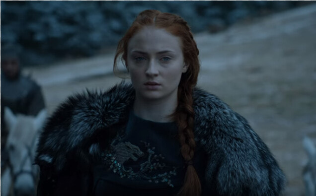 Sophie Turner Hair Got  HD Png DownloadTransparent PNG