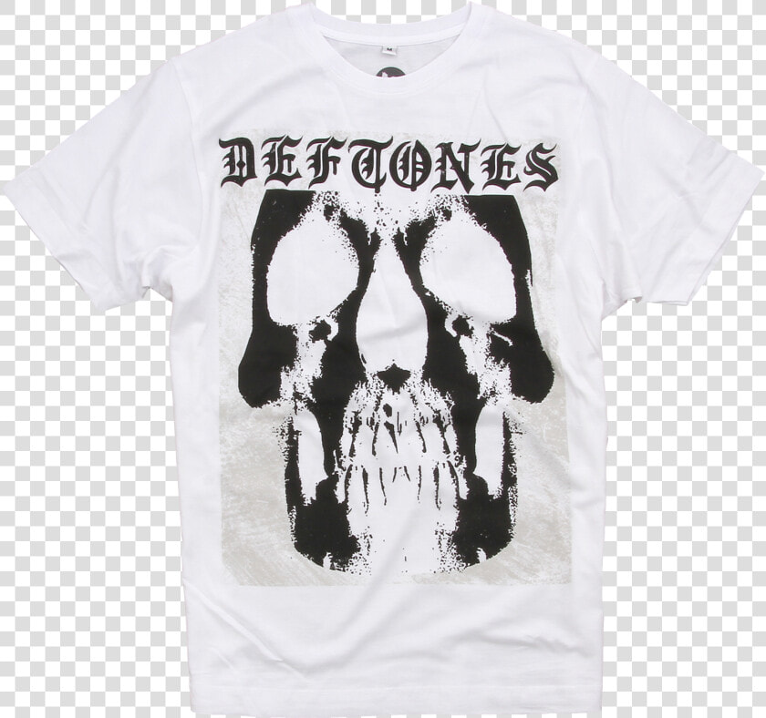 Deftones White Skull Shirt  HD Png DownloadTransparent PNG