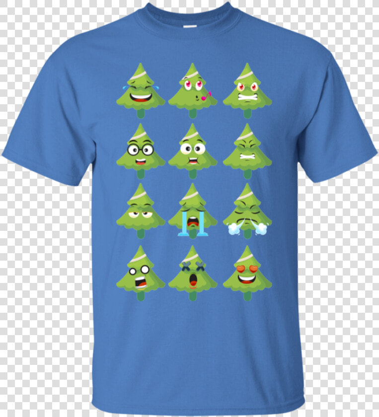 Emoji Christmas Tree Funny Faces Xmas Youth Kids Long   Funny Kansas City Chiefs T Shirts  HD Png DownloadTransparent PNG