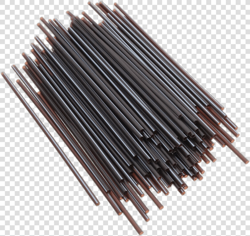 Black Straws   Drinking Straw  HD Png DownloadTransparent PNG