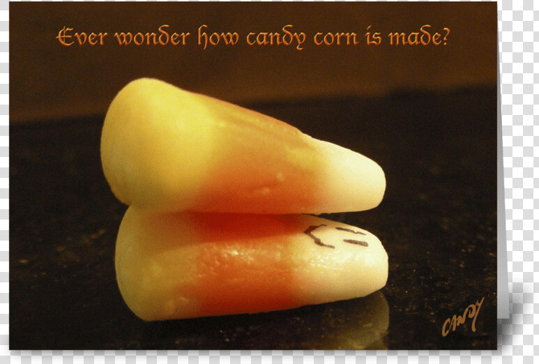 Happy Halloween Candy Corn Greeting Card  HD Png DownloadTransparent PNG