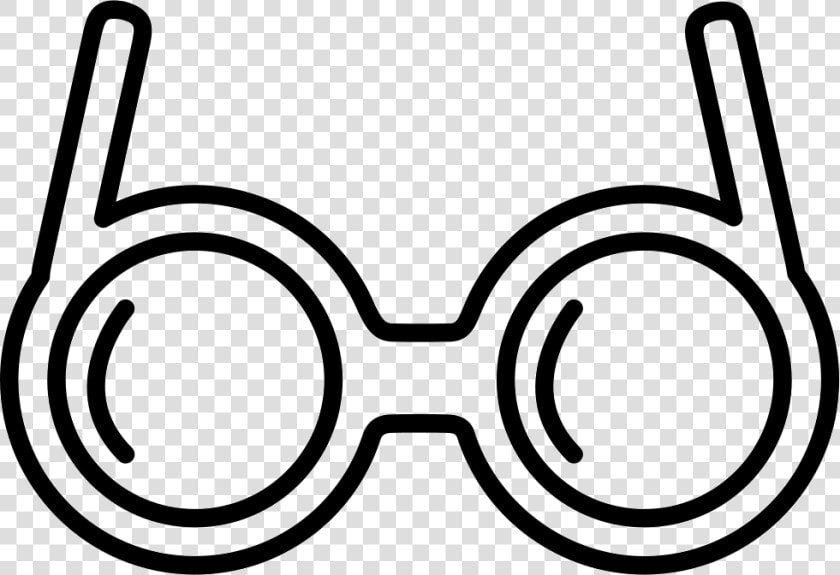 Eyeglasses Circular Shape Outline   Очки Иконка Пнг  HD Png DownloadTransparent PNG