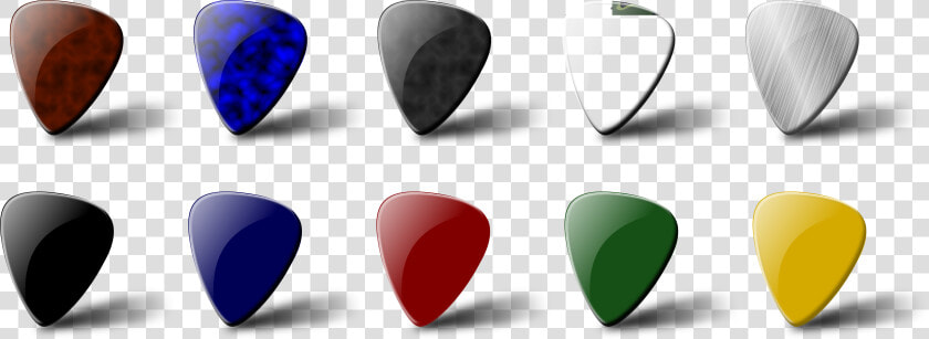 Guitar Pick Set Clipart By Chrisdesign   Guitar Pick Vector  HD Png DownloadTransparent PNG