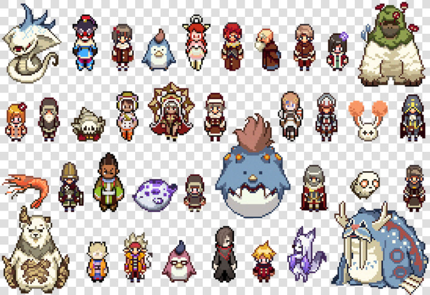 Dot Characters   Am Setsuna Pixel Art  HD Png DownloadTransparent PNG