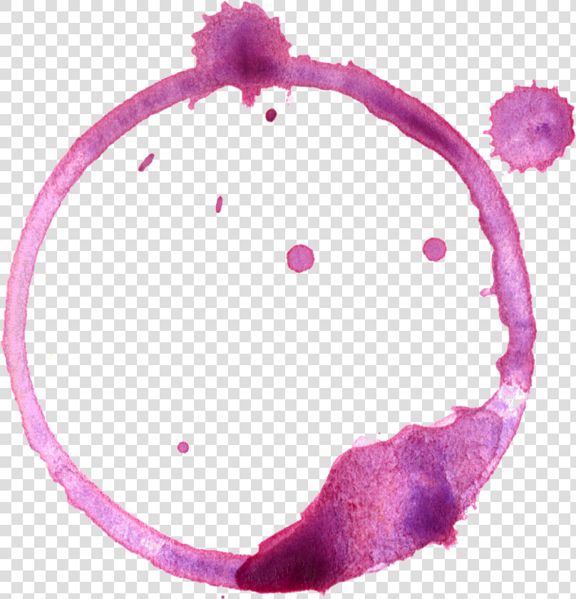 Red Wine Stain Ring  HD Png DownloadTransparent PNG