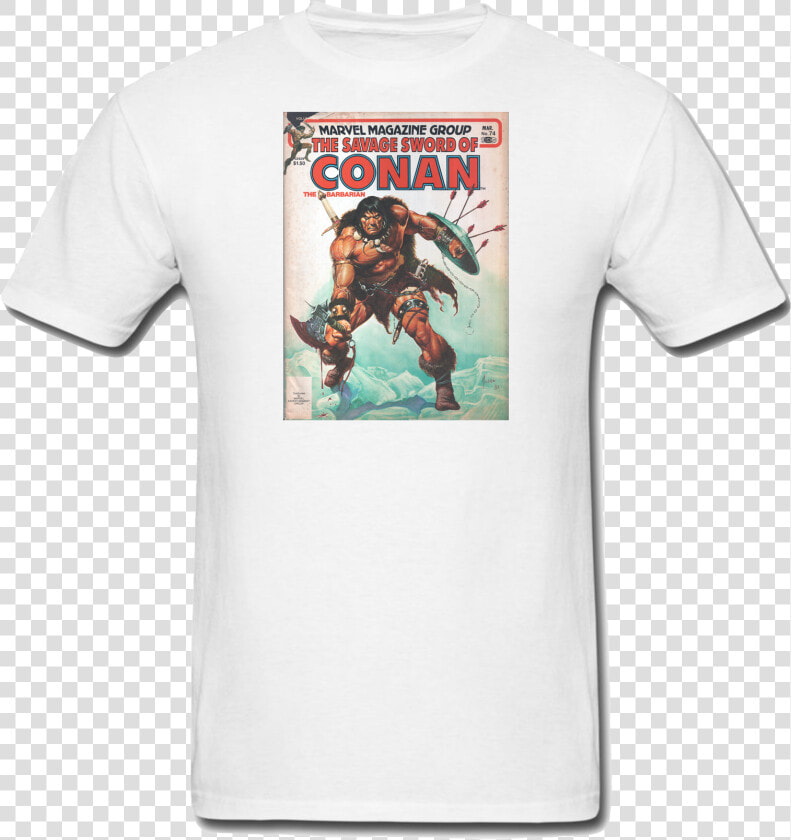 Conan The Barbarian Png   Png Download   Rick And Morty Naruto Shirt  Transparent PngTransparent PNG