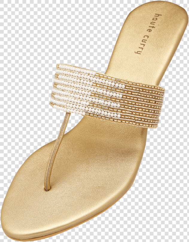 Womens Party Wear Slipon Fancy Heel Chappal   Flip flops  HD Png DownloadTransparent PNG