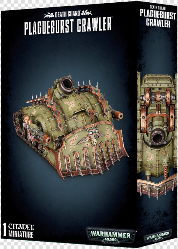 Warhammer 40k Chaos Space Marines Death Guard Plagueburst   Land Crawler Warhanner  HD Png DownloadTransparent PNG