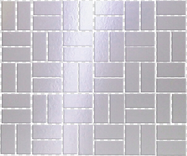 1 X 2 Inch Silver Mirrored Glass Tile In Basket Weave   Basket Weave 2 Tile  HD Png DownloadTransparent PNG