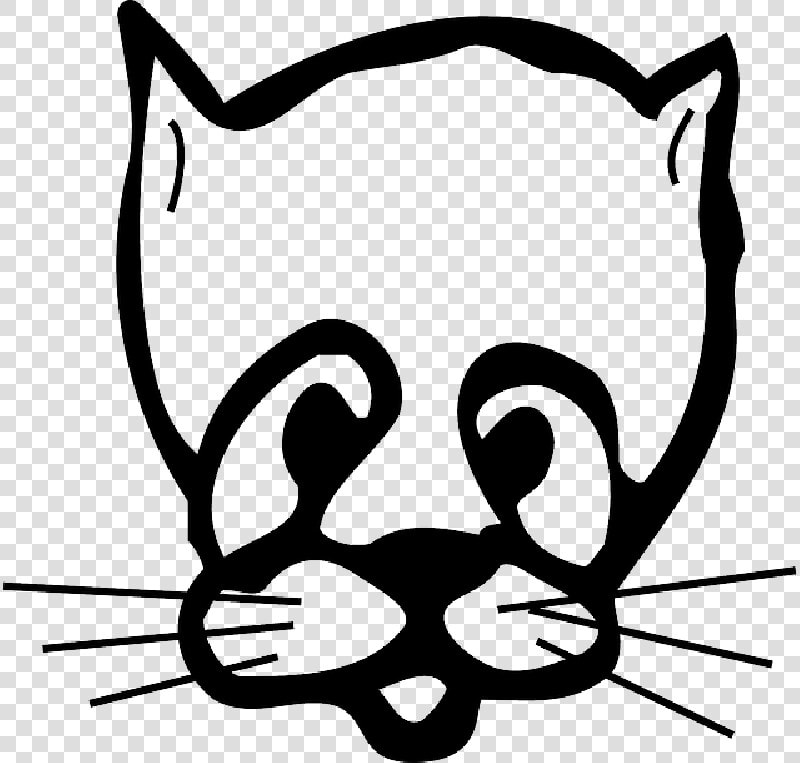 Sad Cat Face Drawing Svg Clip Arts   Clip Art  HD Png DownloadTransparent PNG