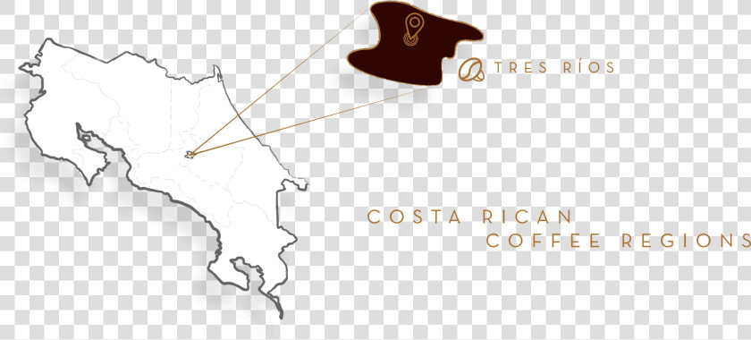 Blank Map Of Costa Rica  HD Png DownloadTransparent PNG