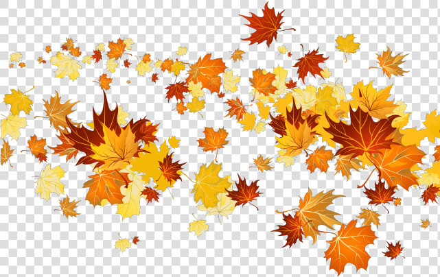 Clipart Royalty Free Library Fall Clipart   Fall Leaves Blowing Clipart  HD Png DownloadTransparent PNG