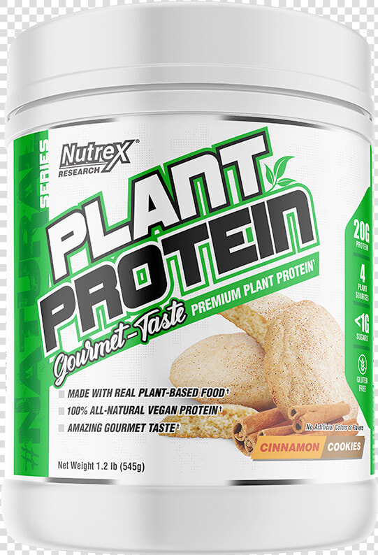 Nutrex Plant Protein Vanilla  HD Png DownloadTransparent PNG