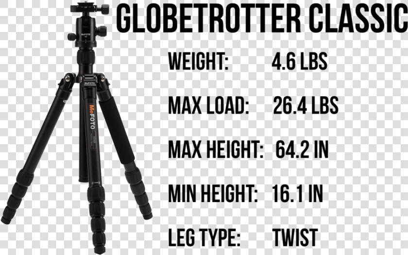 Globetrotter Classic   Tripod  HD Png DownloadTransparent PNG