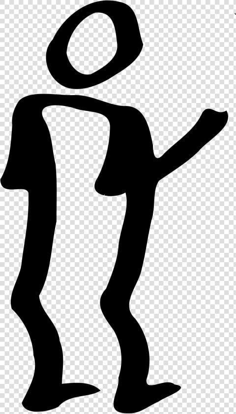 Person Standing And Pointing At Background Clip Arts   Drawn Person Pointing Transparent Background  HD Png DownloadTransparent PNG