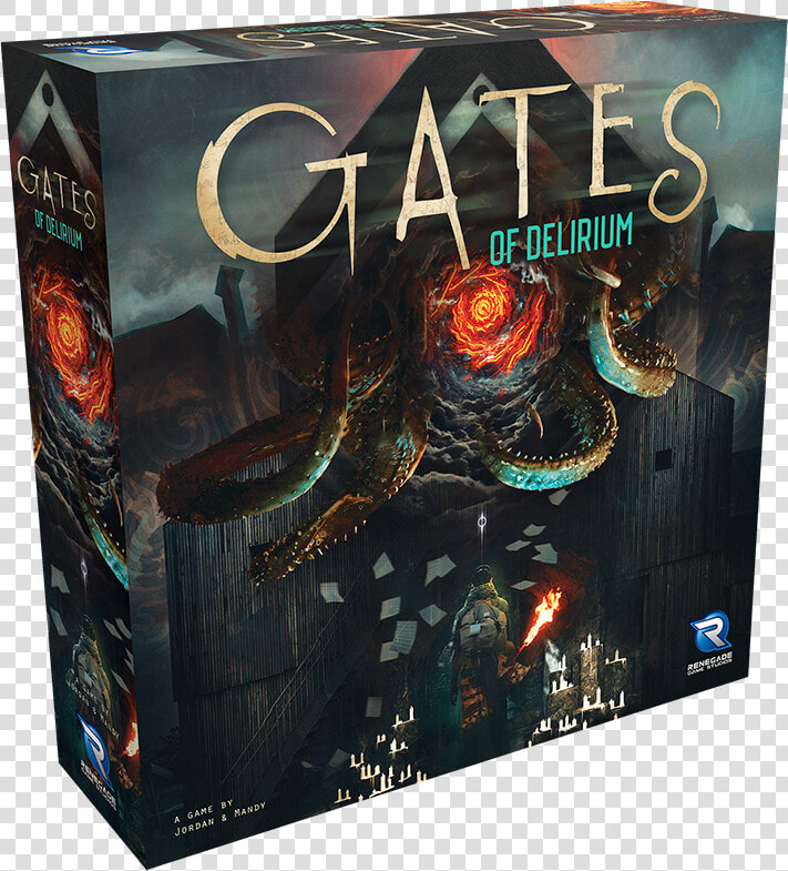 Gatesofdelirium 3d Box 800pxls Rgb   Gates Of Delirium Board Game  HD Png DownloadTransparent PNG