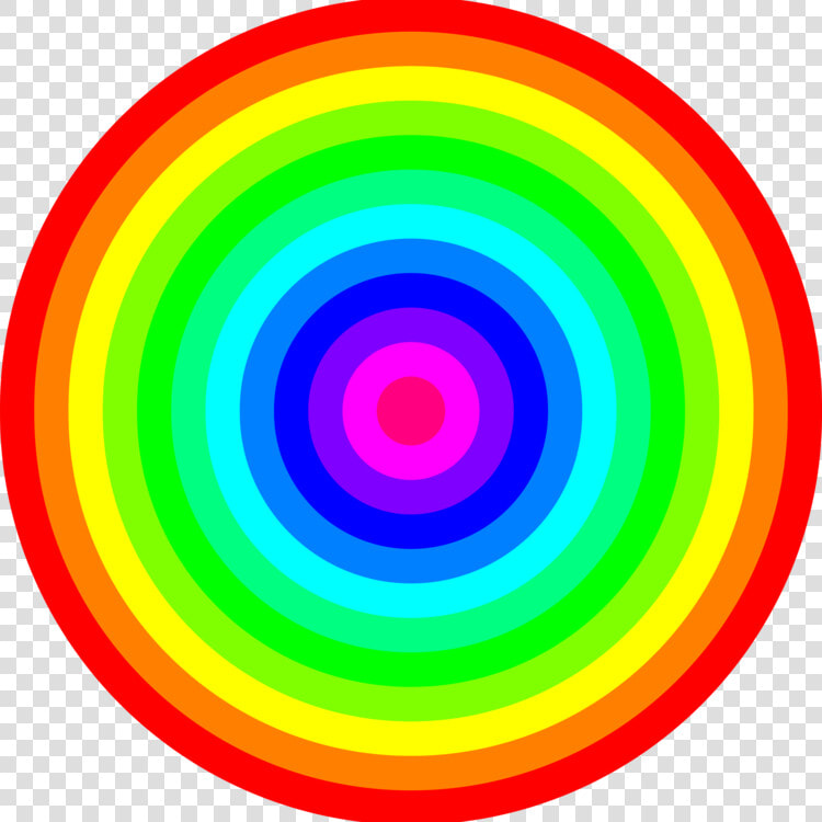 Transparent Rainbow Colors Png   Rainbow Circles  Png DownloadTransparent PNG