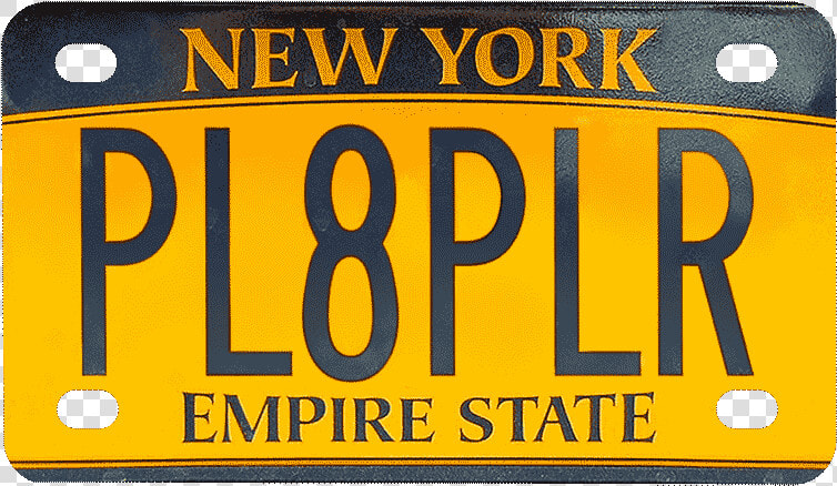 Img03   Nyc Motorcycle Plate  HD Png DownloadTransparent PNG