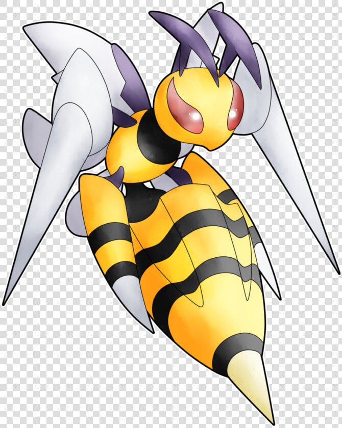 Anybody Know If I Can Use Mega Beedrill In Pokemon   Pokemon Mega Evolution Beedrill  HD Png DownloadTransparent PNG