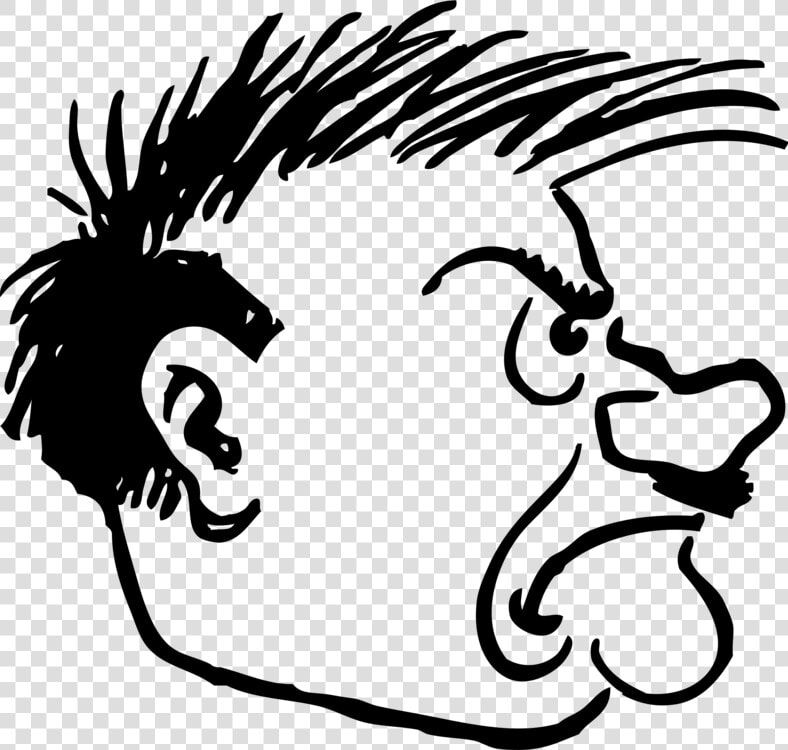 Clip Art Nazi Germany The Holocaust   Side Of A Cartoon Face  HD Png DownloadTransparent PNG