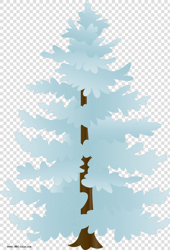 Clipart Snow Tree   Snow Covered Trees Clip Art  HD Png DownloadTransparent PNG