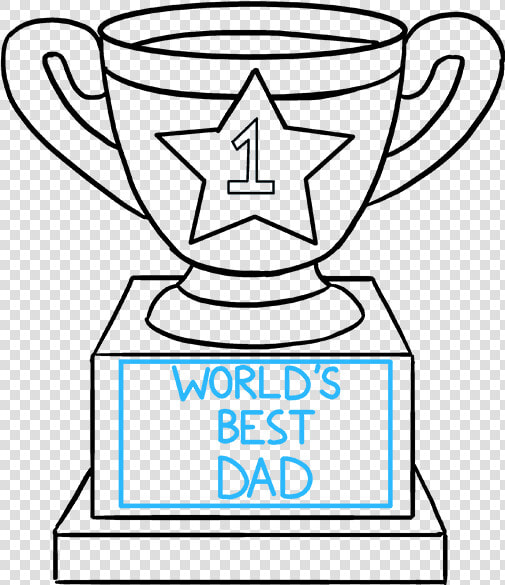 How To Draw Trophy   Drawing Of A Trophy  HD Png DownloadTransparent PNG