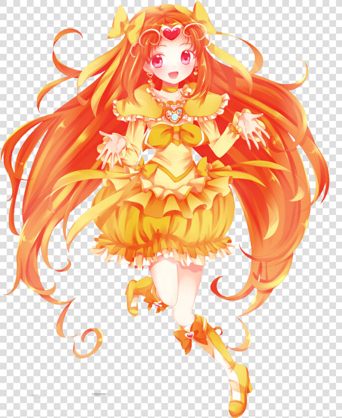 Manga Fille Cheveux Orange  HD Png DownloadTransparent PNG