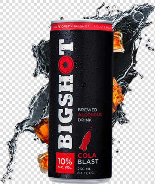 Bigshot Cola Blast 10  4 Pack 250ml  HD Png DownloadTransparent PNG