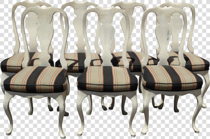 Vintage French Country White Distressed Dining Chairs   Chair  HD Png DownloadTransparent PNG