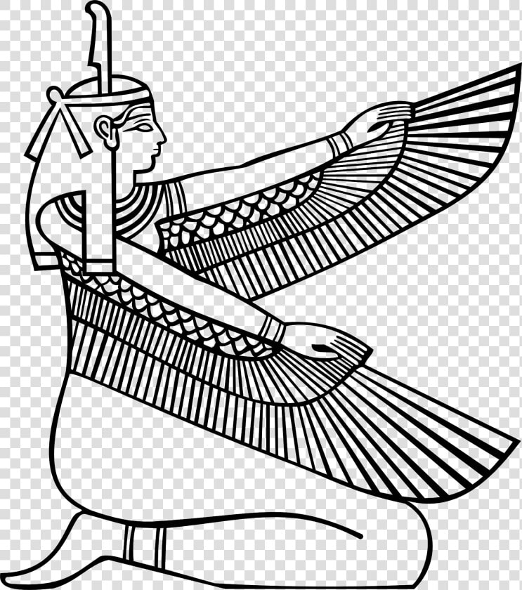 Maat Egyptian Goddess  HD Png DownloadTransparent PNG