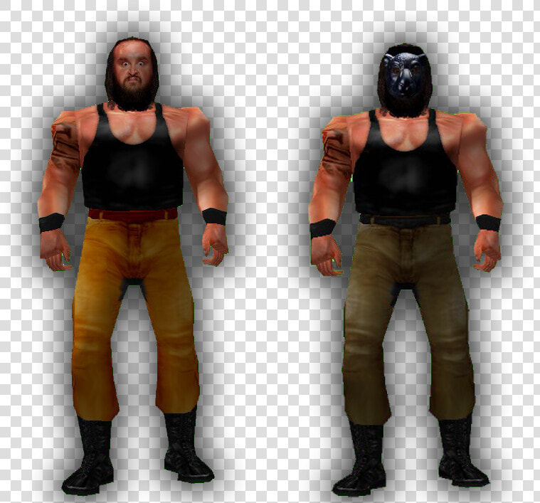 Wwf No Mercy Braun Strowman Mod  HD Png DownloadTransparent PNG